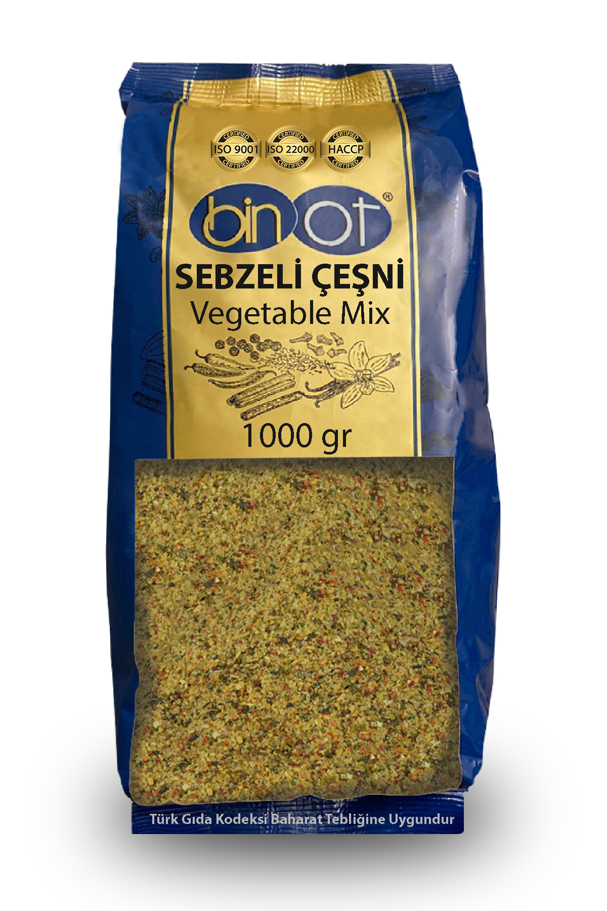 Binot Sebzeli Çeşni 1000 Gr