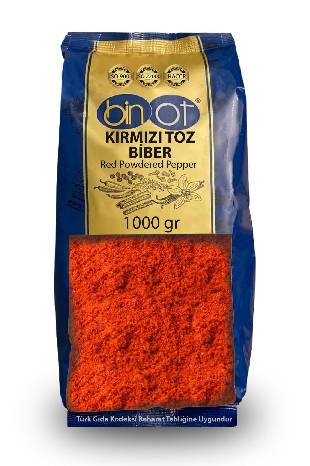 Binot Kırmızı Toz Biber 1000 Gr