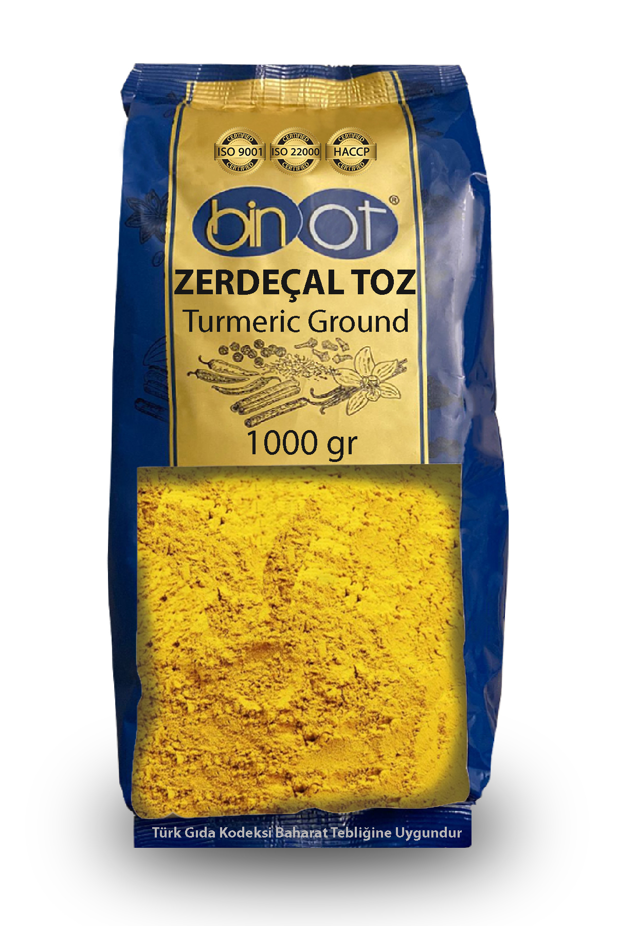 Binot Zerdeçal Toz 1000 Gr