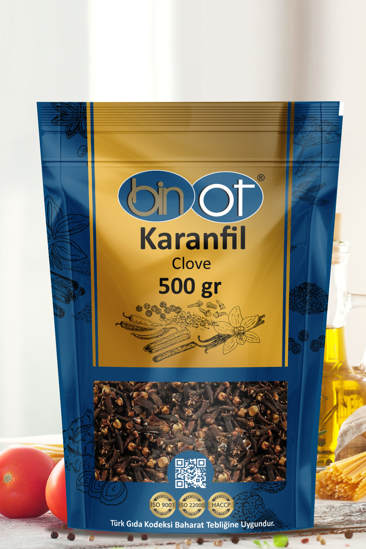 Binot Karanfil 500 Gr Kilitli Torba
