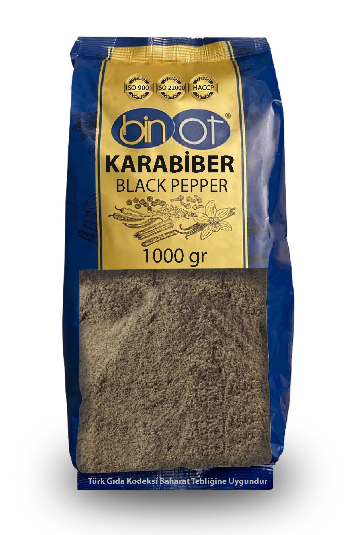 Binot Karabiber Toz 1000 Gr