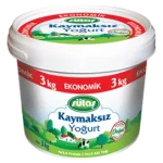 Sütaş Yarım Yağlı Kaymaksız Yoğurt 3000 g