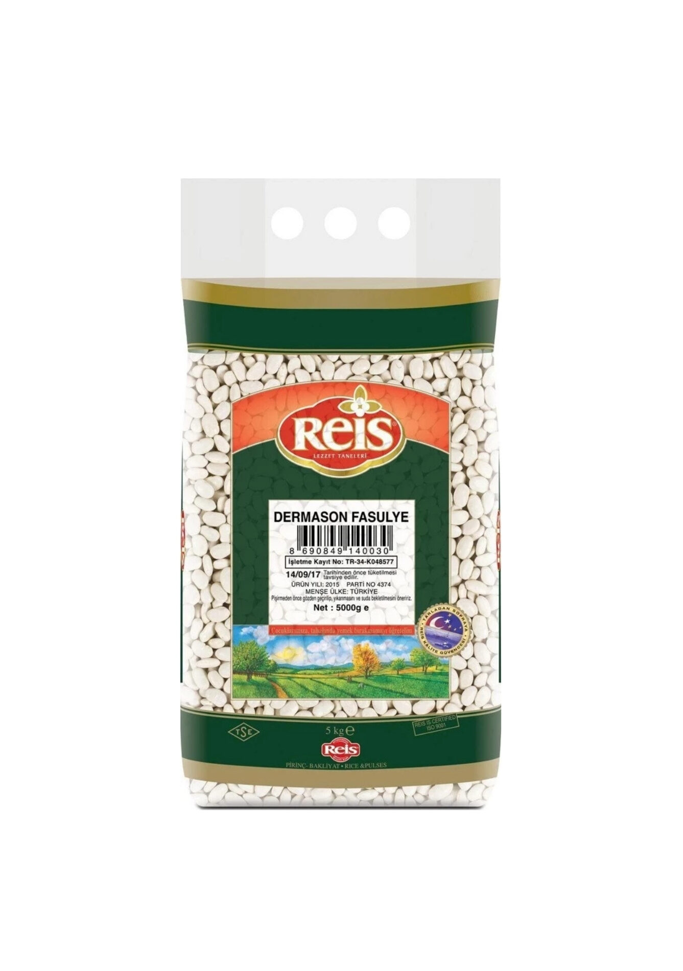 Reis Dermason Fasulye 5 Kg