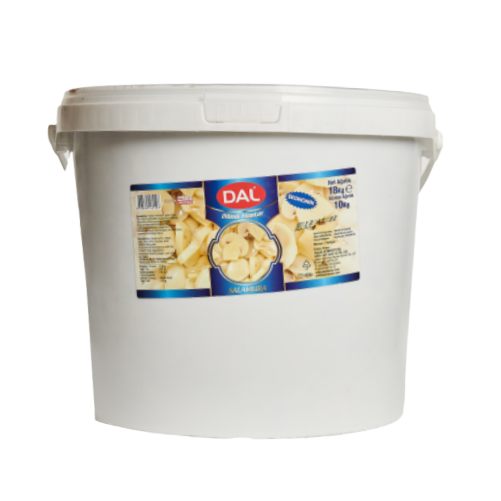 Dal Konserve Mantar Dilimli 18 Kg