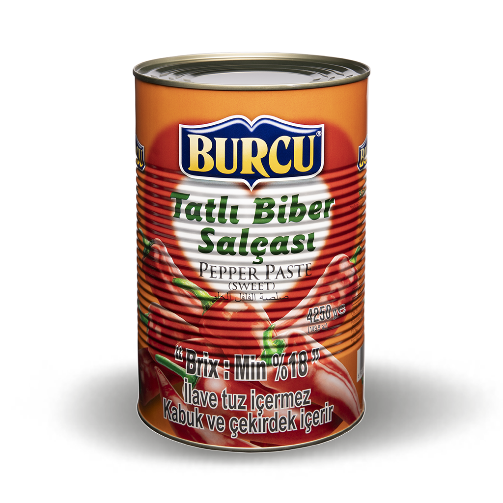 Burcu Tatlı Biber Salçası 4250 Gr