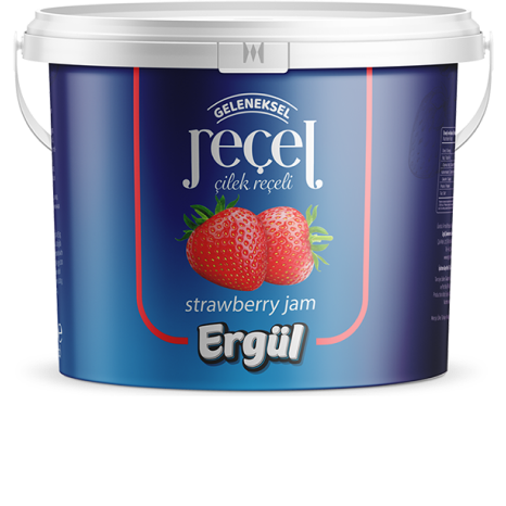 Ergül Çilek Reçeli 5 Kg