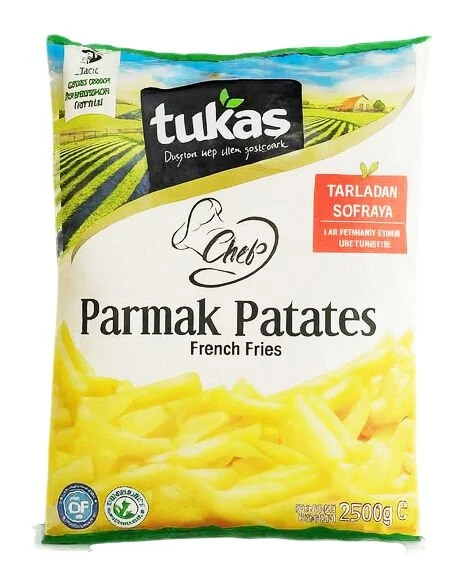 Tukaş Chef 9x9 Patates 5 x 2,5 Kg