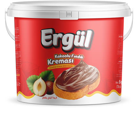 Ergül Kakaolu Fındık Kreması 5 Kg