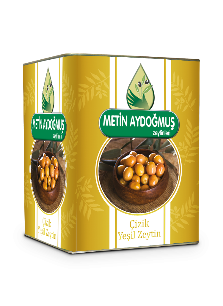Metin Aydoğmuş Çizik Yeşil Zeytin 10 Kg