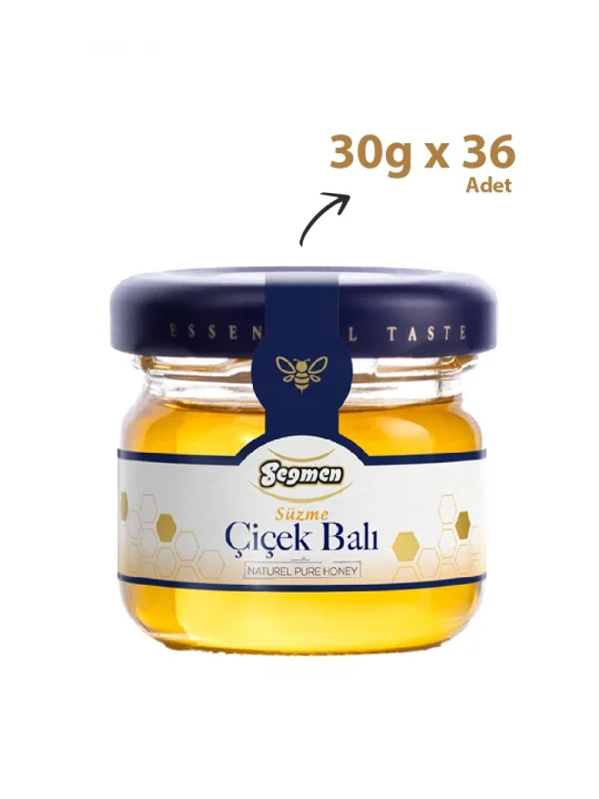 Seğmen Cam Kavanoz Bal 30 GR (36*4)
