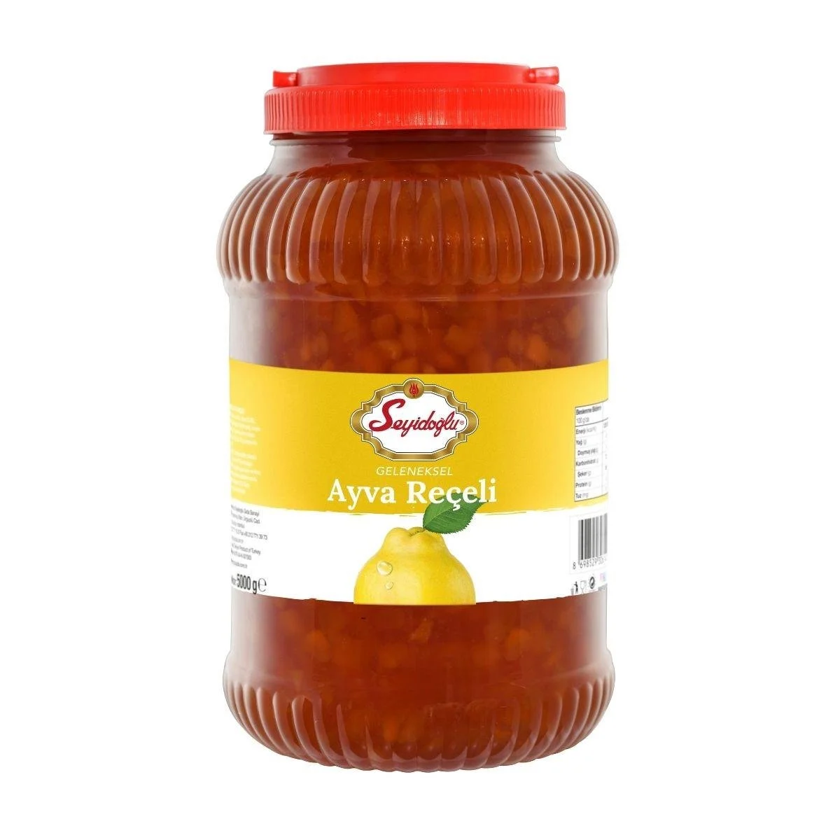Seyidoğlu Geleneksel Ayva Reçeli 5 Kg