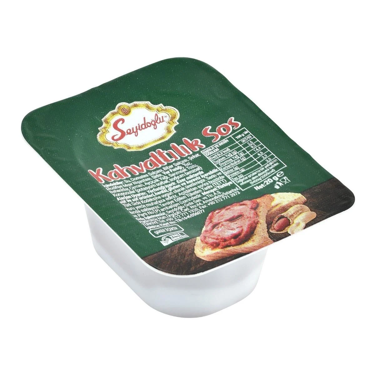 Seyidoğlu Piknik Kahvaltılık Sos 20 GR*100 Adet