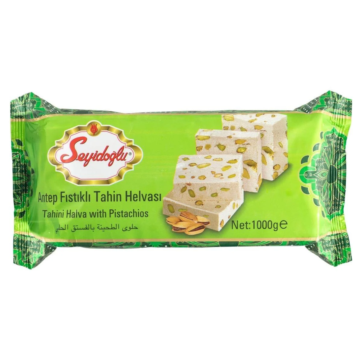 Seyidoğlu Tahin Helva Antep Fıstıklı 1000 Gr