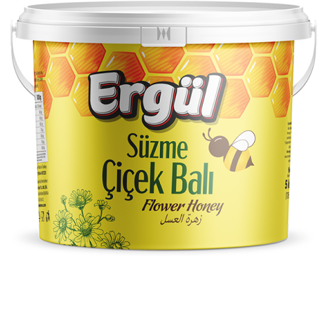 Ergül Süzme Çiçek Balı 5 Kg