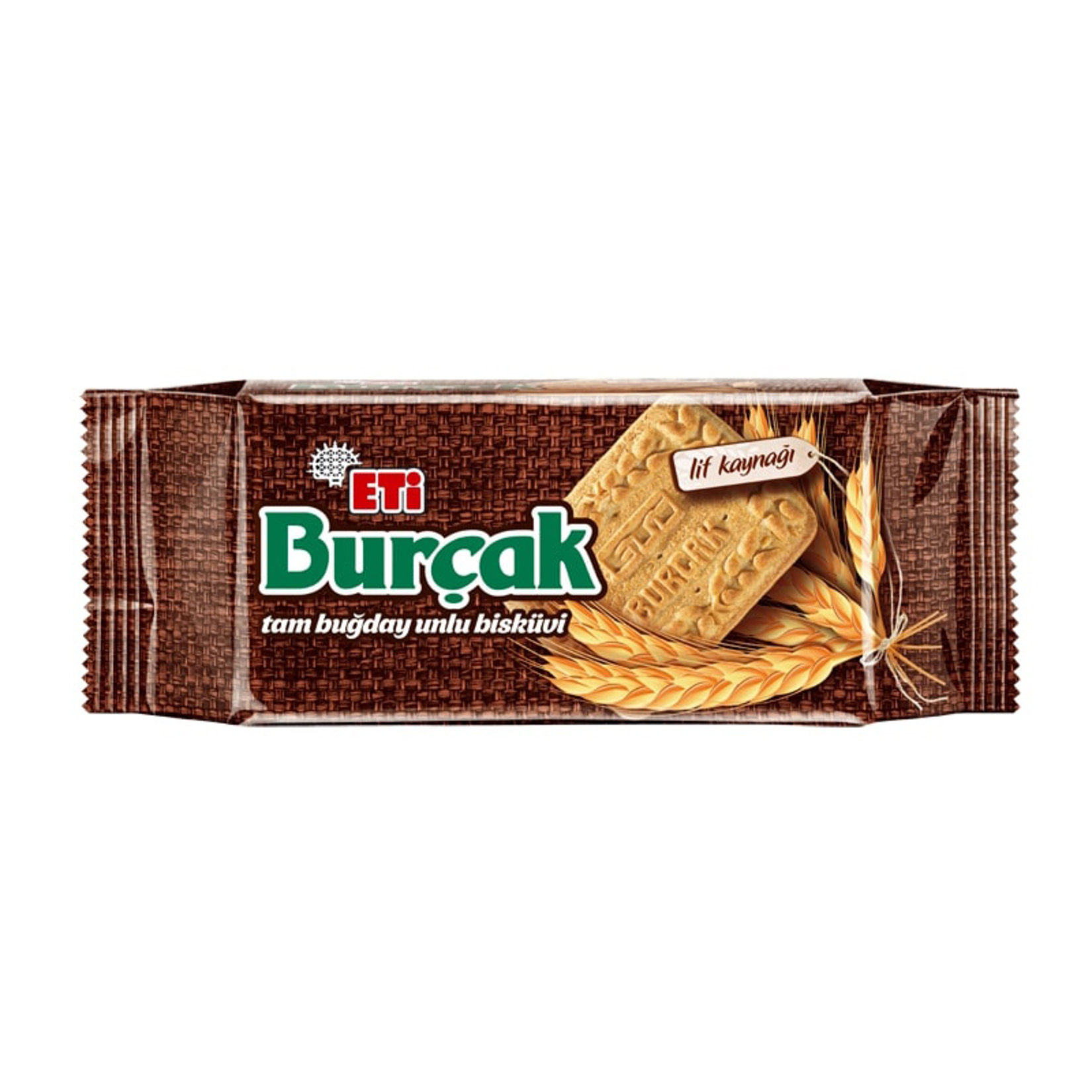Eti Burçak Tam Buğday Unlu Bisküvi 131 Gr*24 Adet