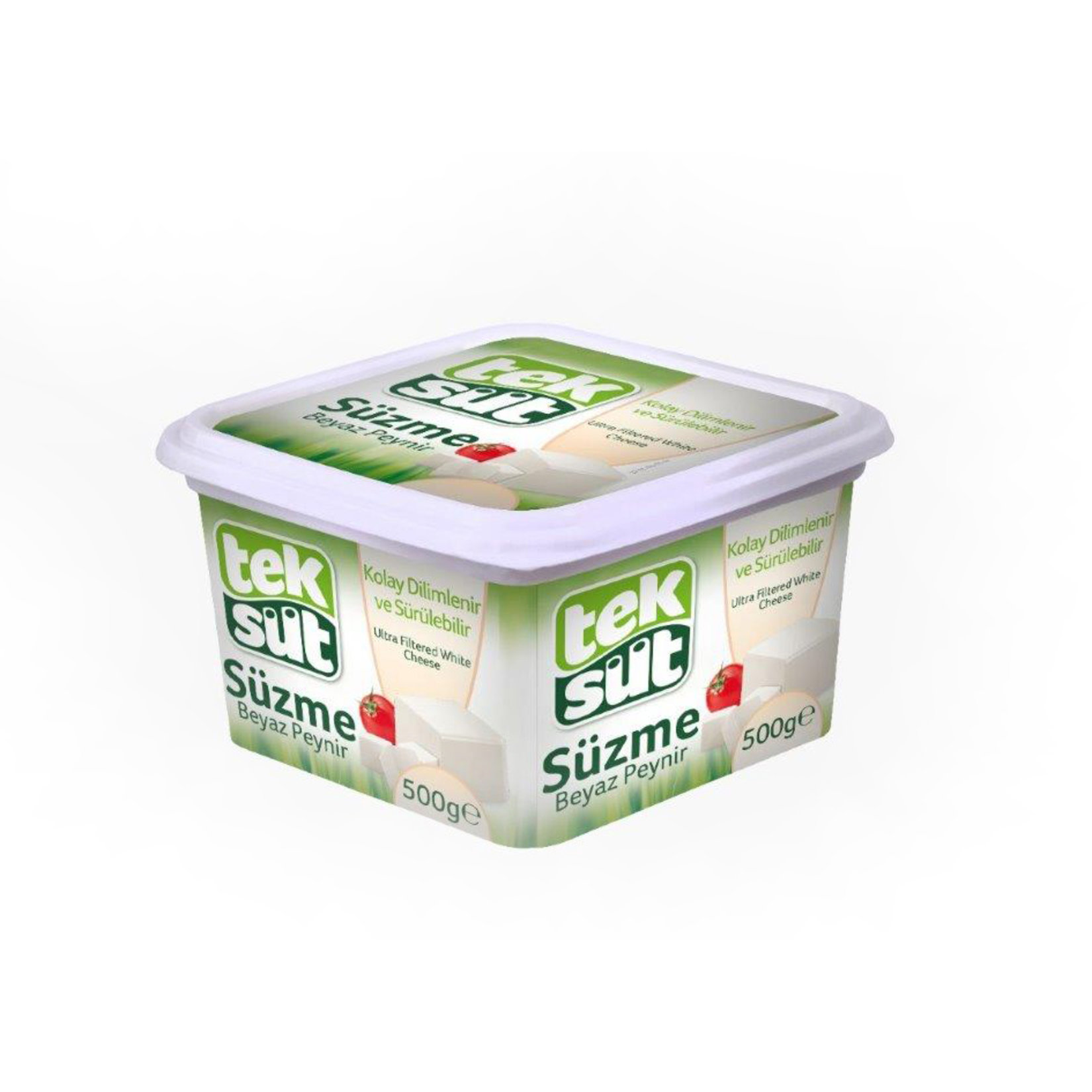 Teksüt Süzme Beyaz Peynir 500 Gr*12 Adet