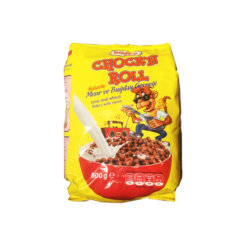 Bruggen Kakaolu Mısır Gevreği 500 Gr*20 Adet