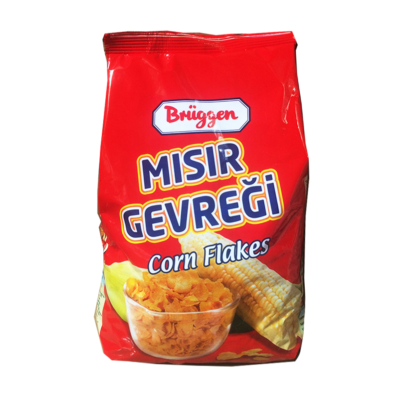Bruggen Corn Flakes Sade 500 Gr*10 Adet