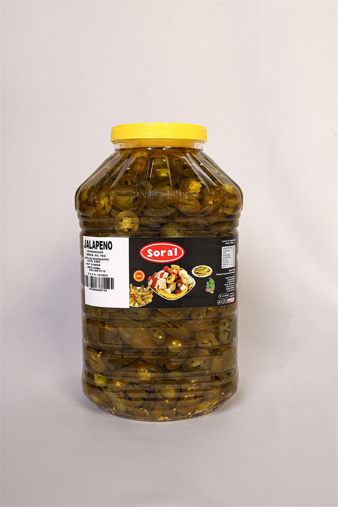 Soral Jalapeno Turşusu 5 Kg