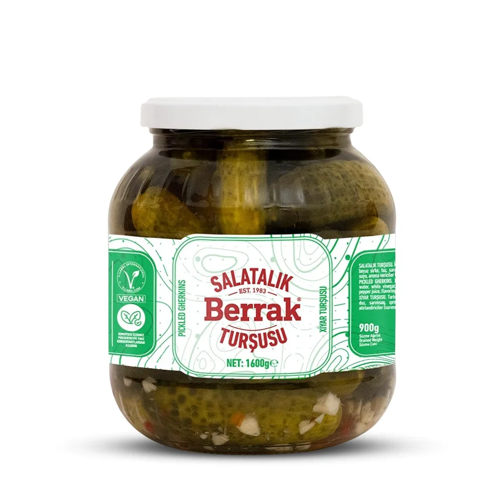 Berrak Kornişon Turşu No:2 1700 Ml