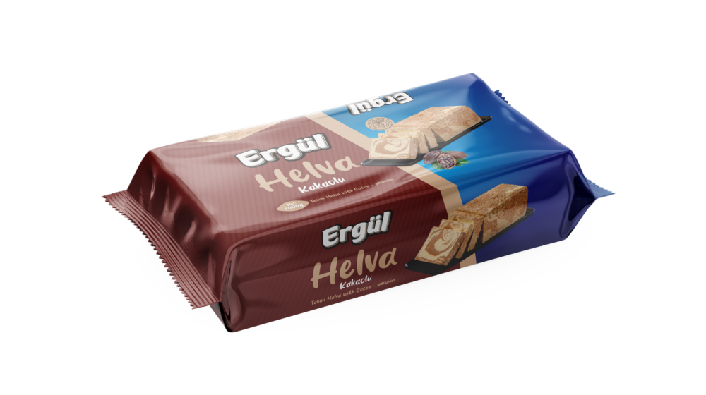 Ergül Kakaolu Tahin Helvası 1000 Gr